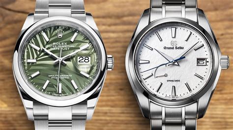 grand seiko compared to rolex